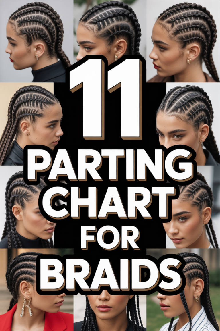 📏 11 Parting Chart For Braids