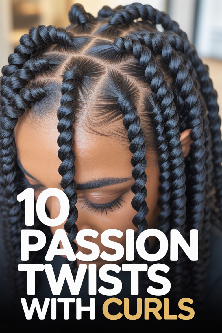 ✨ 10 Passion Twists With Curls