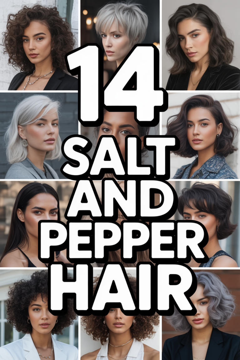 ✨ 14 Salt And Pepper Hair