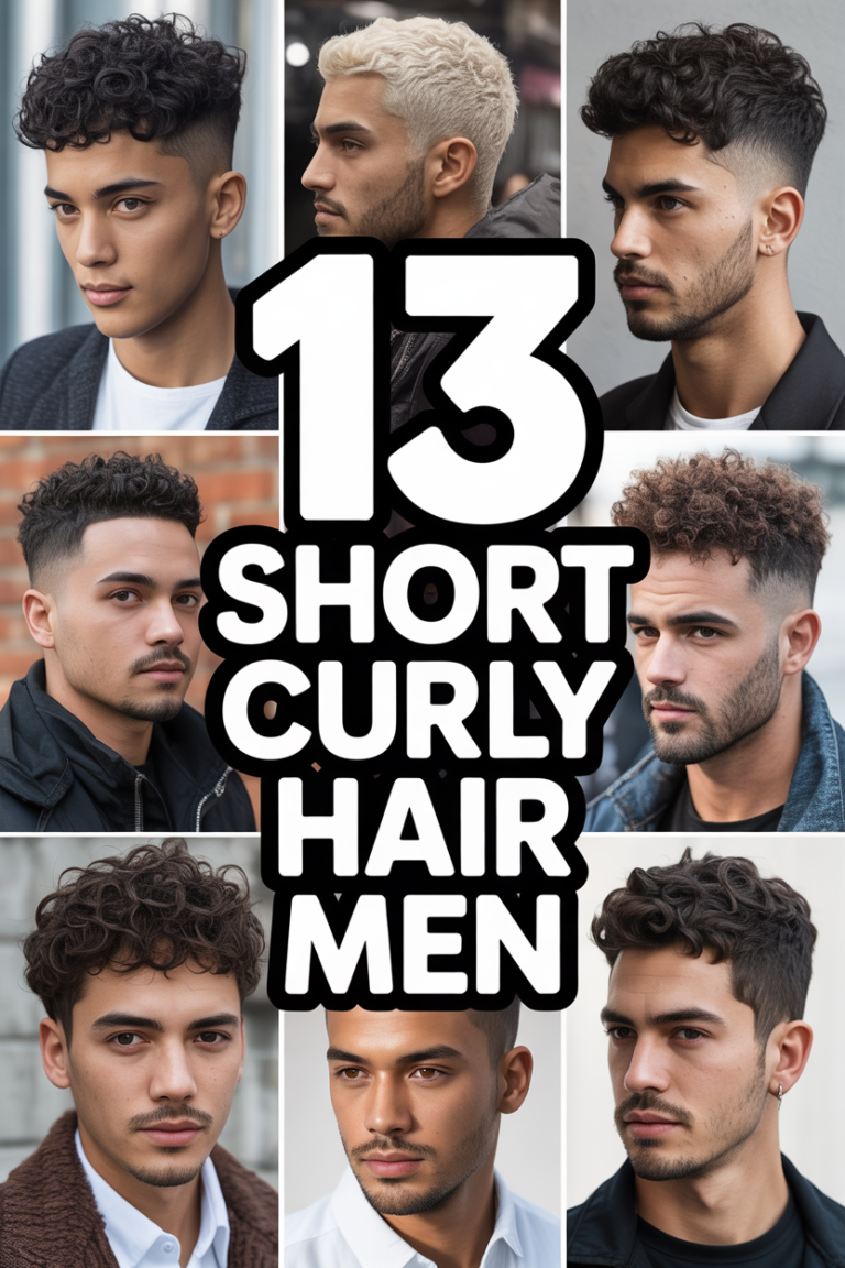 ✂️ 13 Short Curly Hair Men