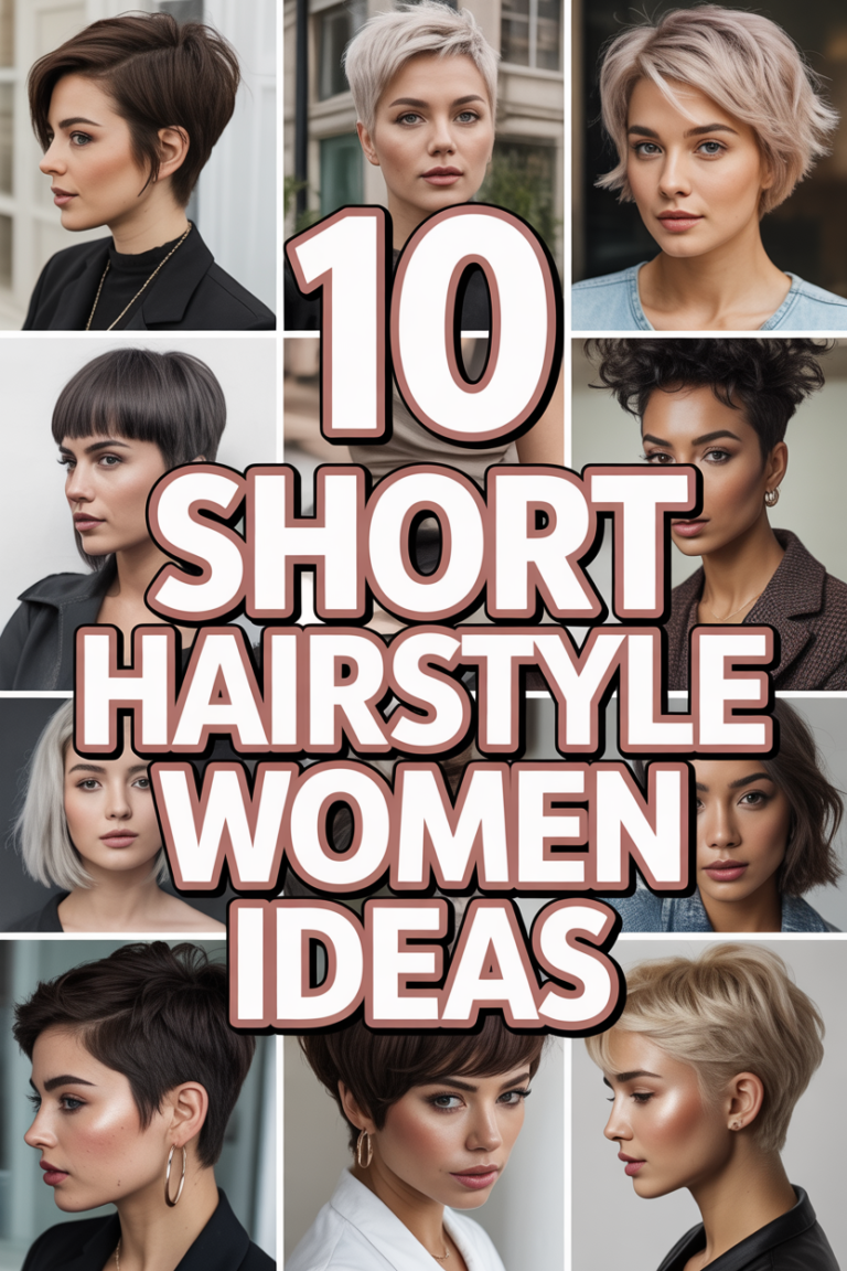 💇‍♀️ 10 Short Hairstyle Women Ideas
