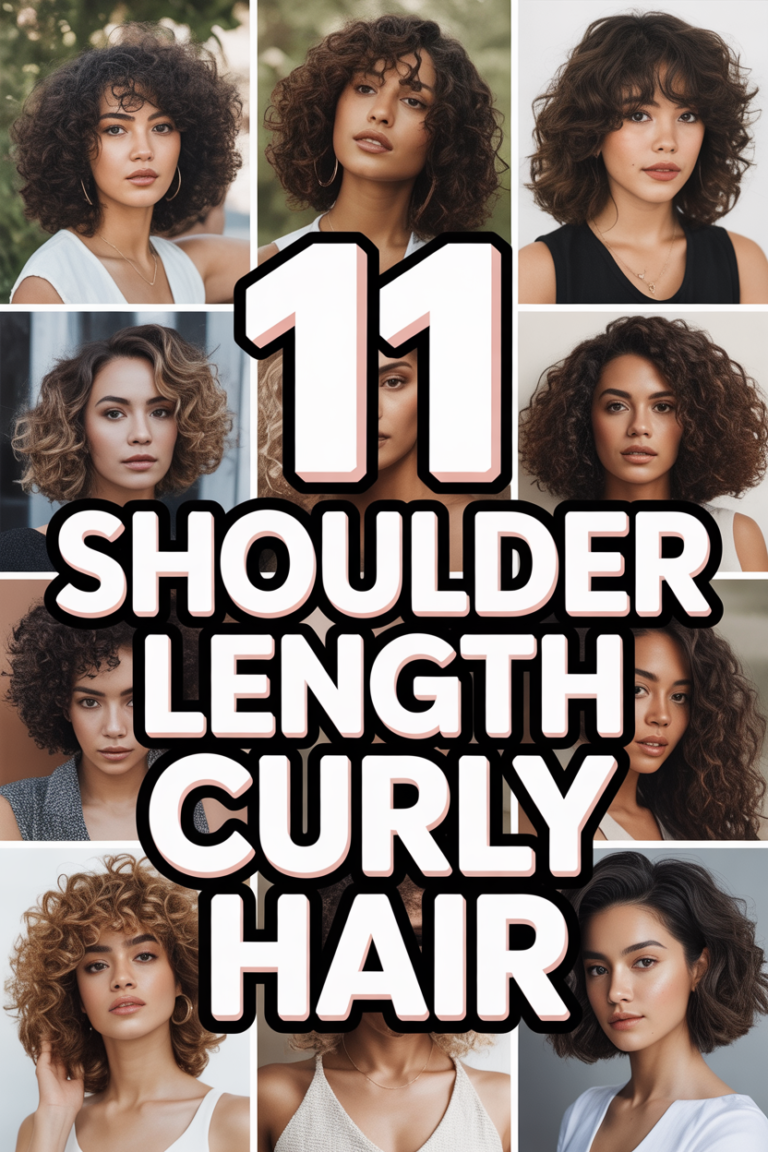 💇‍♀️ 11 Shoulder Length Curly Hair