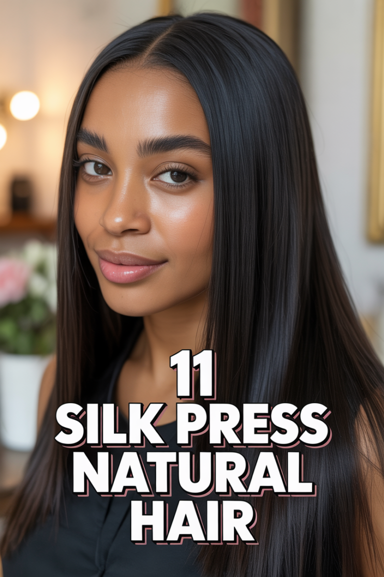 💇‍♀️ 11 Silk Press Natural Hair