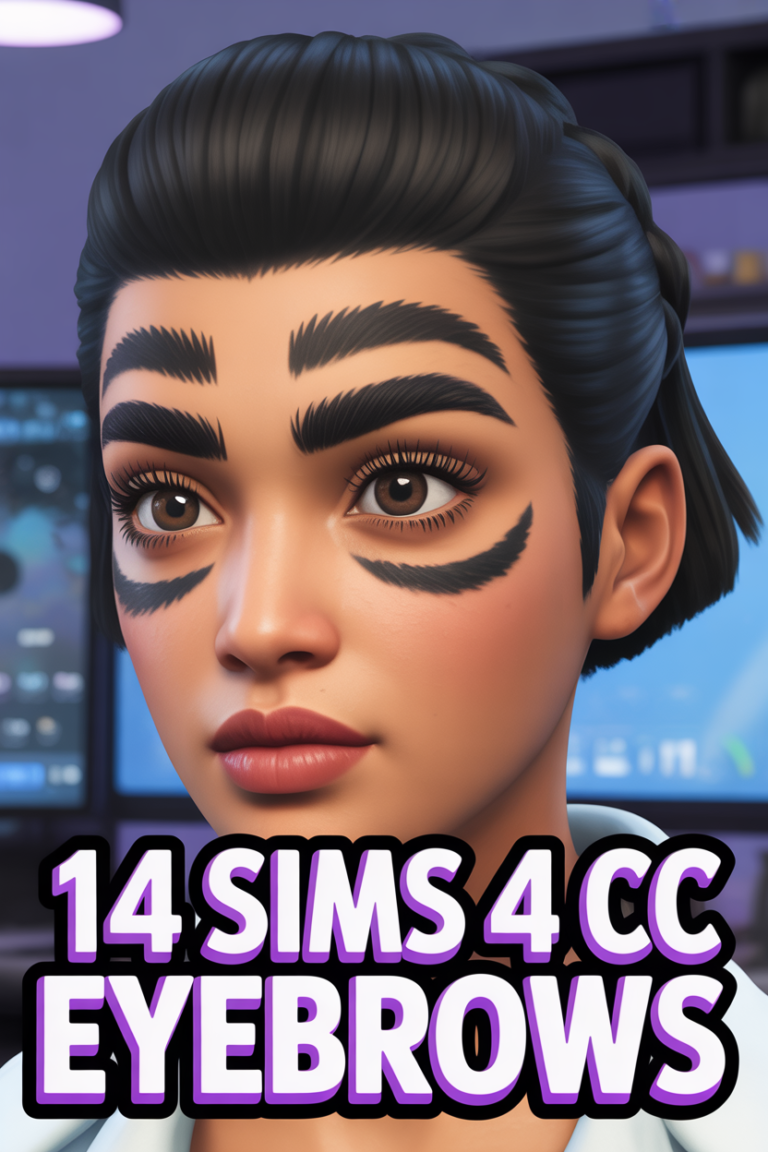 ✨ 14 Sims 4 Cc Eyebrows