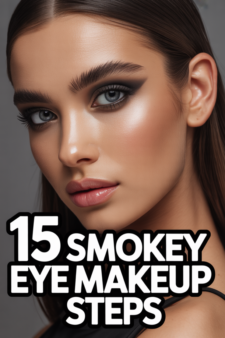 🌚 15 Smokey Eye Makeup Steps