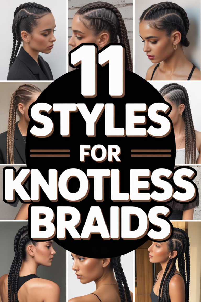 ✨ 11 Styles For Knotless Braids