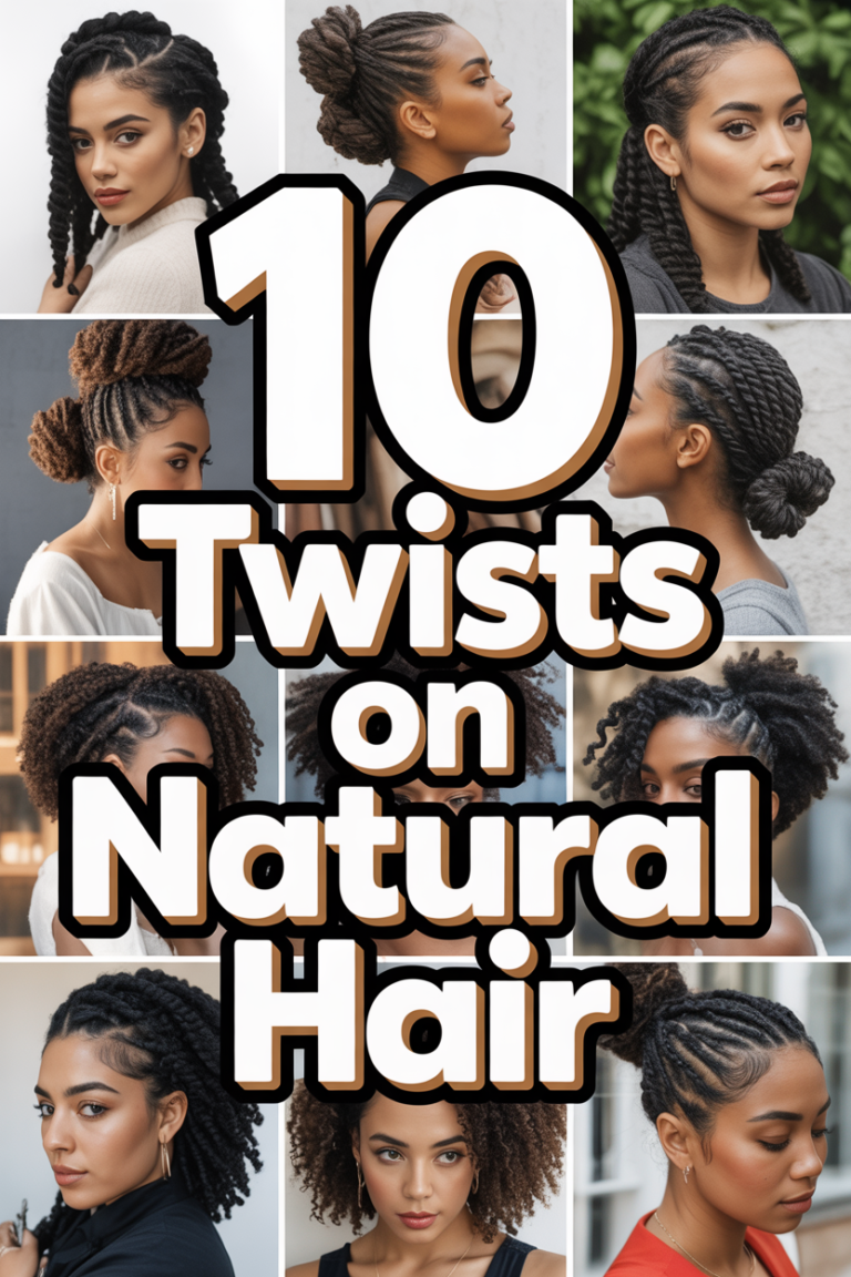 🤗 10 Twists On Natural Hair